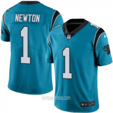 Cam Newton Carolina Panthers Youth Game Color Rush Blue Jersey Bestplayer